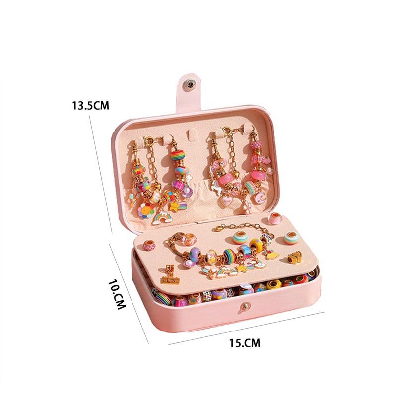 Dream Princess Jewelry Box 3 DIY Creative Beads 120 Pcs
