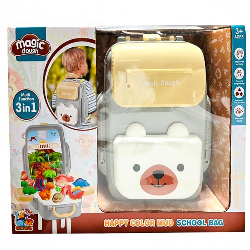 Magic Dough School Bag - Grey