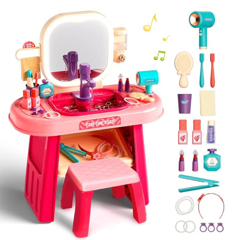 مجموعة العناية اليدوية مع الضوء و الموسيقى