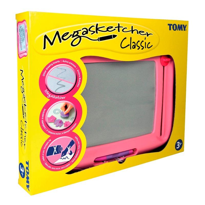 تومي - لوح ميجاسكتشر المغناطيسي - وردي