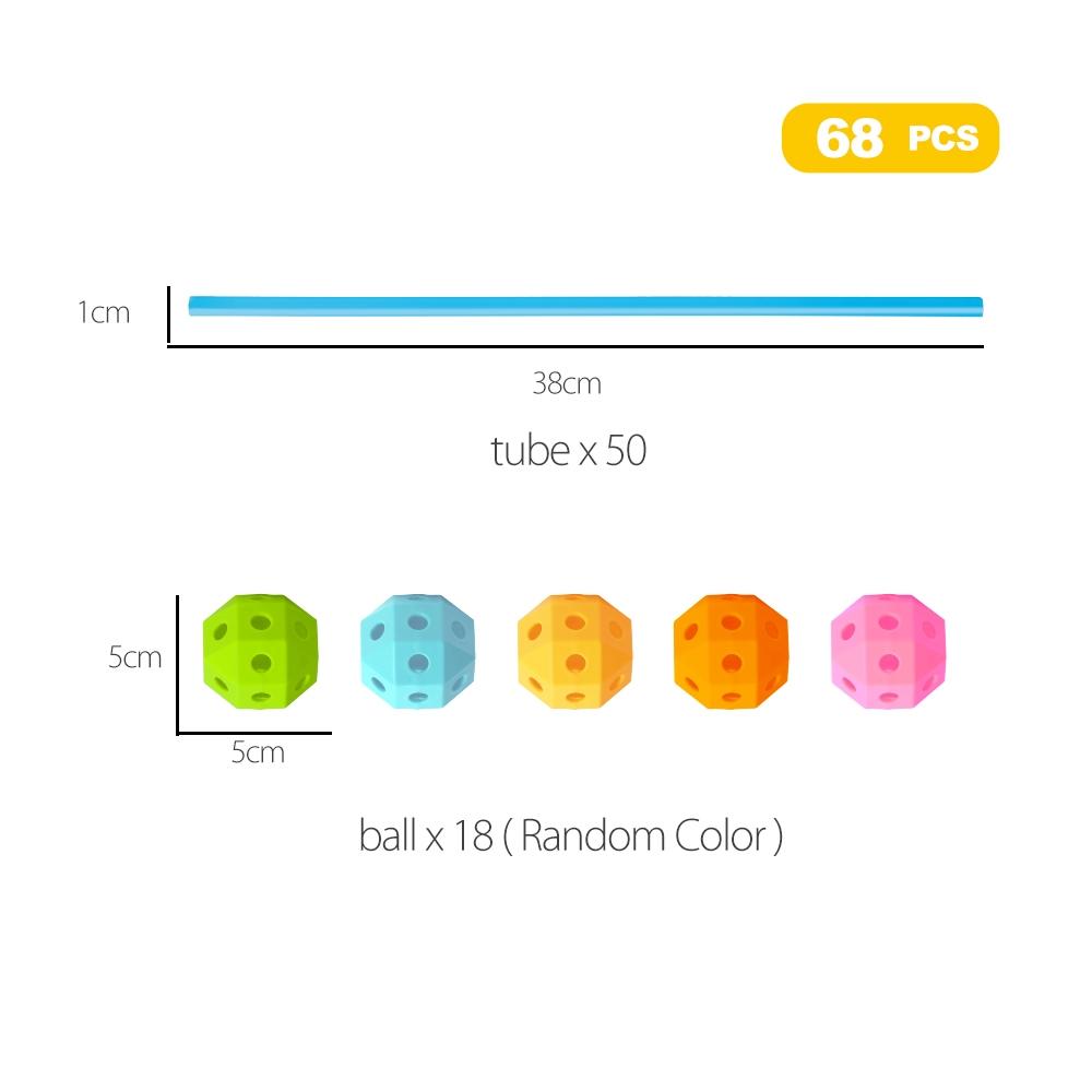 كرييتف فورتس - مجموعة البناء 68 قطعة