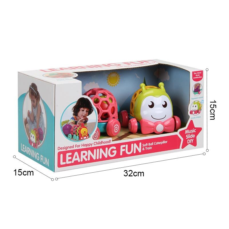 مجموعة لعب الكرة اللينة والقطار