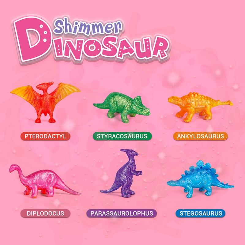Shimmer Dinosaurs Pearlescent Set