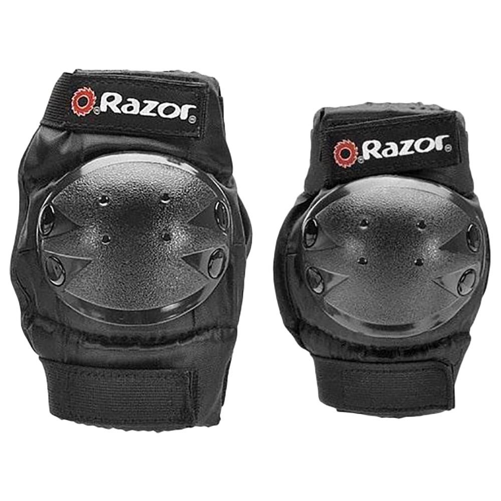 ريزر - واقيات أكواع وركب - أسود