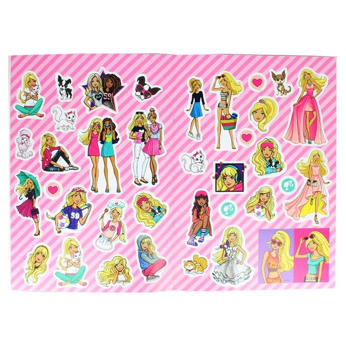 باربي - كتاب ستيكرات باربي