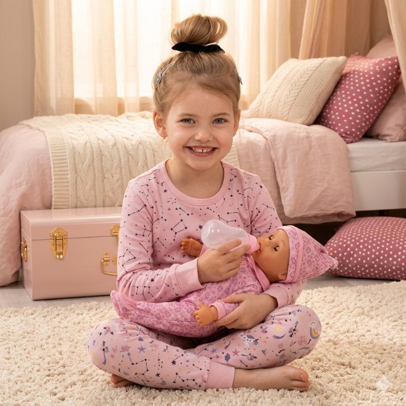 Bayer Baby Doll First Words 38CM Talking - Pink