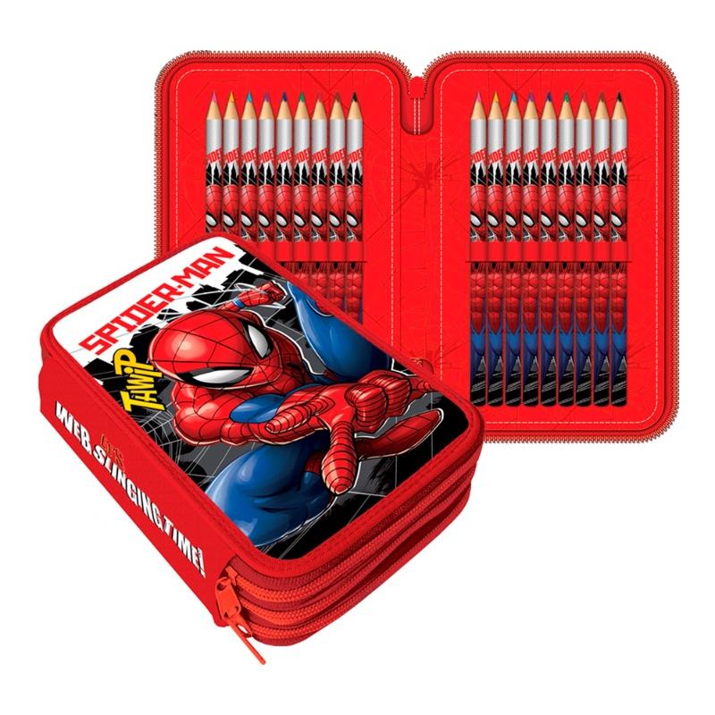 سبايدر مان - حافظة أقلام بسحاب