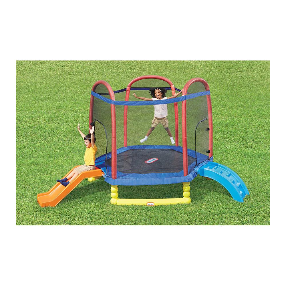 Dabdoob Little Tikes Climb N Slide Trampoline