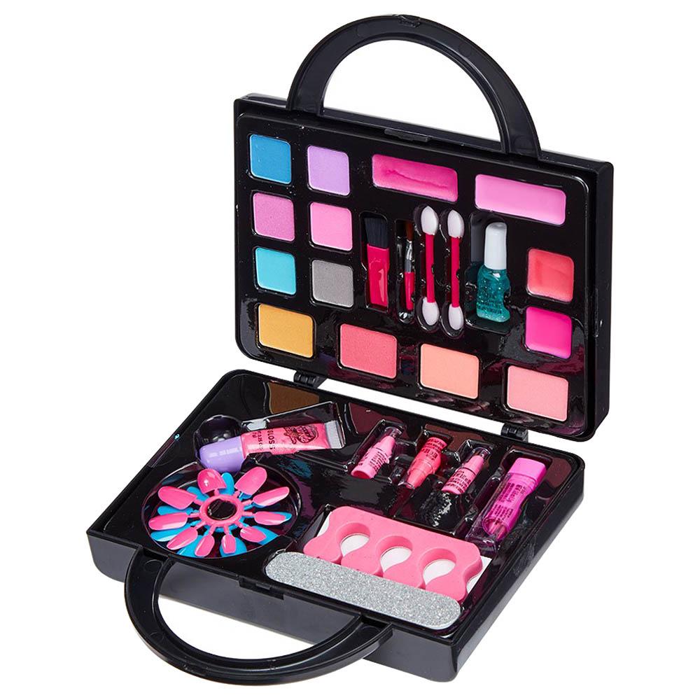 انستا قلام - شنطة المستحضرات التجميلية - أسود