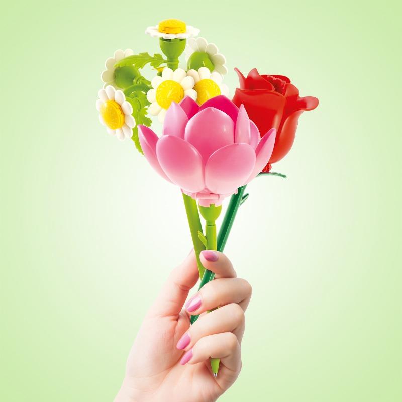 Canal Toys -Flower Brick Pen – 3 Pack