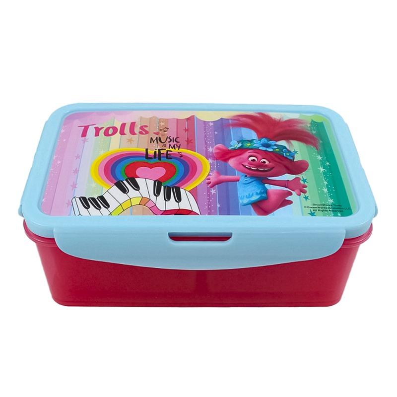 Trolls Musc Is My Life Lunch Box Divided
