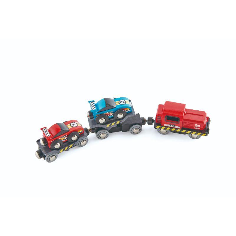 Hape - Race Car Transporter