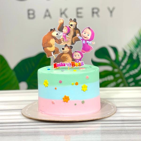 Monty's Marsha And The Bear Cake