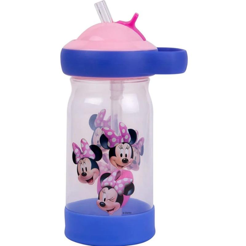 The First Years Disney Minnie Mouse Sip & See Water Bottle 12oz - Multishape