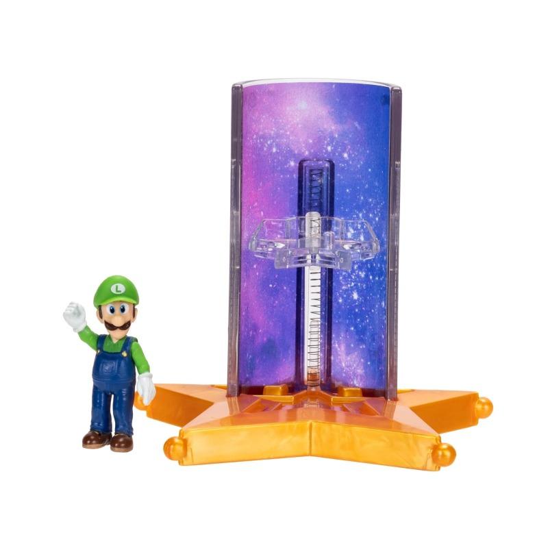 لعبة نينتندو سوبر ماريو موفي مقاس 1.5 بوصة مع قاذفة النجوم - تشكيلة متنوعة