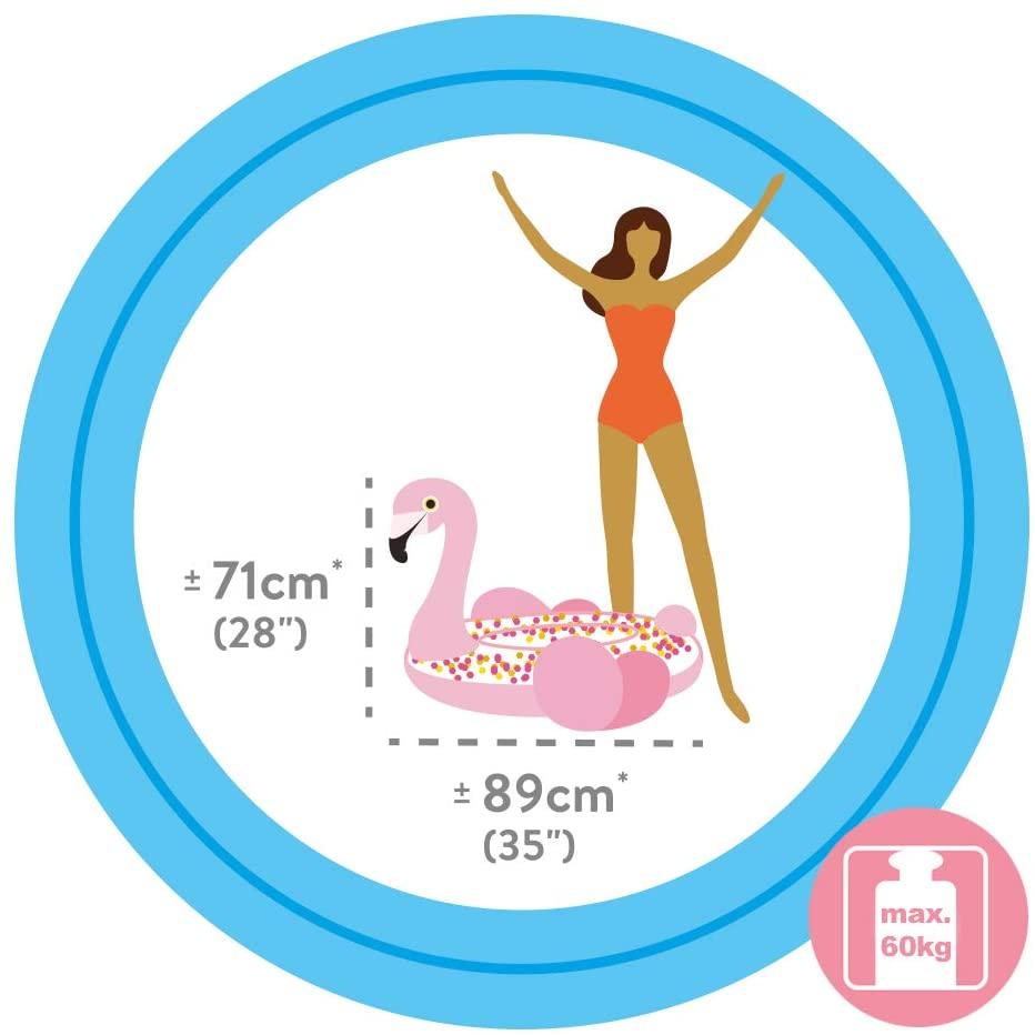 Intex Glitter Flamingo Tube