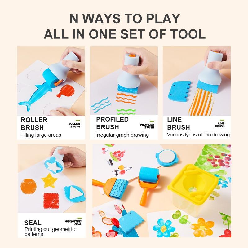Mideer Finger Paint Art Box