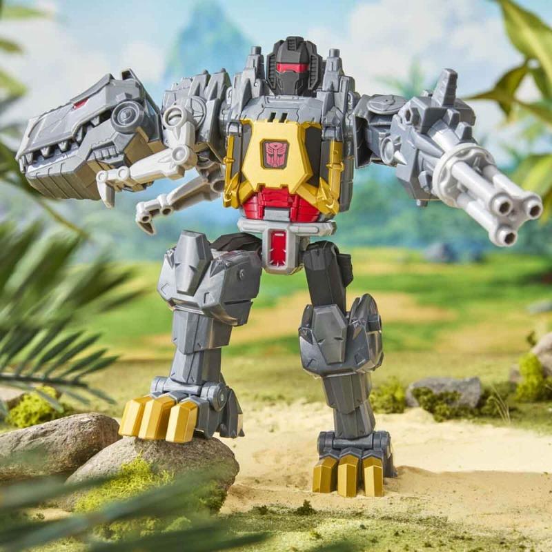 Transformers Cyberworld Grimlock Chomp & Battle Figure