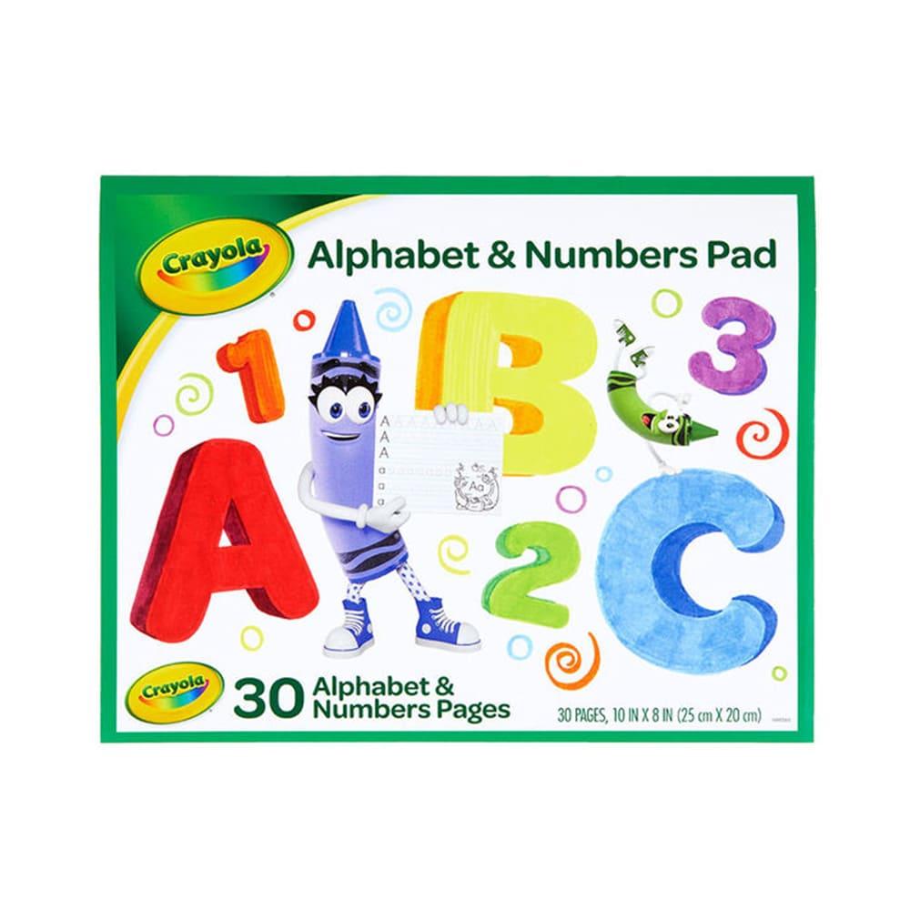 Crayola Alphabet and Numbers Pad