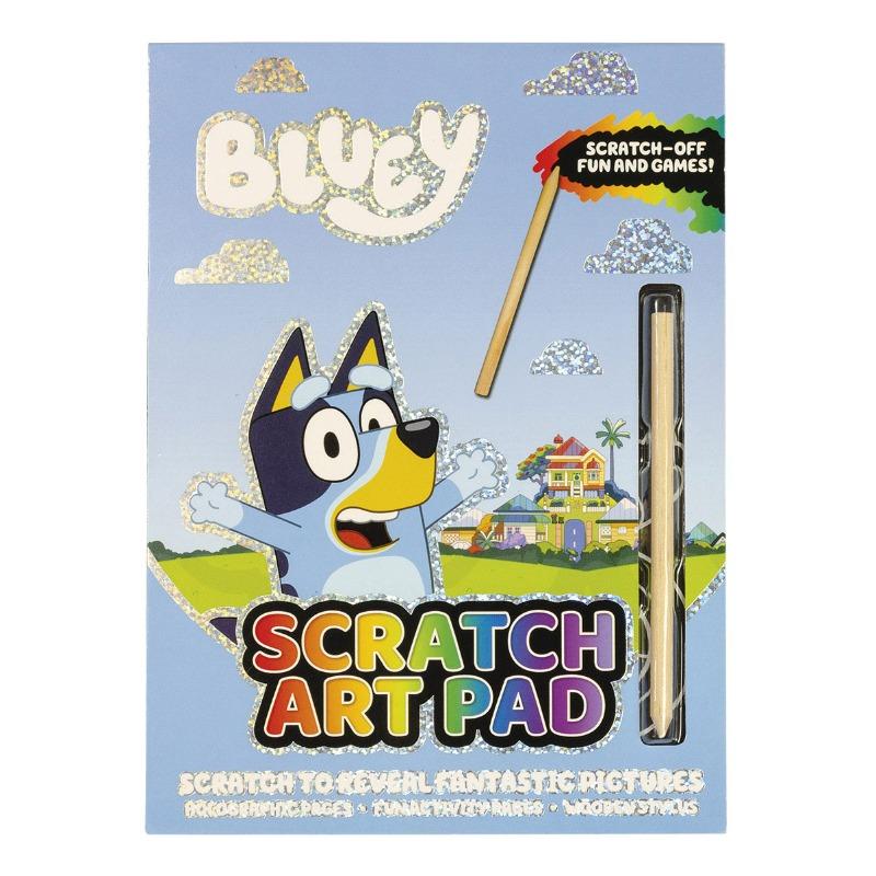 Bluey Scratch Art Pad