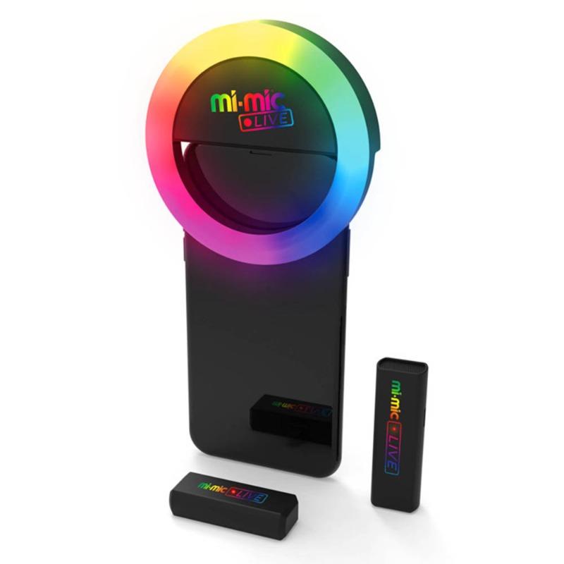 Mi-Mic Live Microphone Hub & LED Ring Light Vlogging Kit