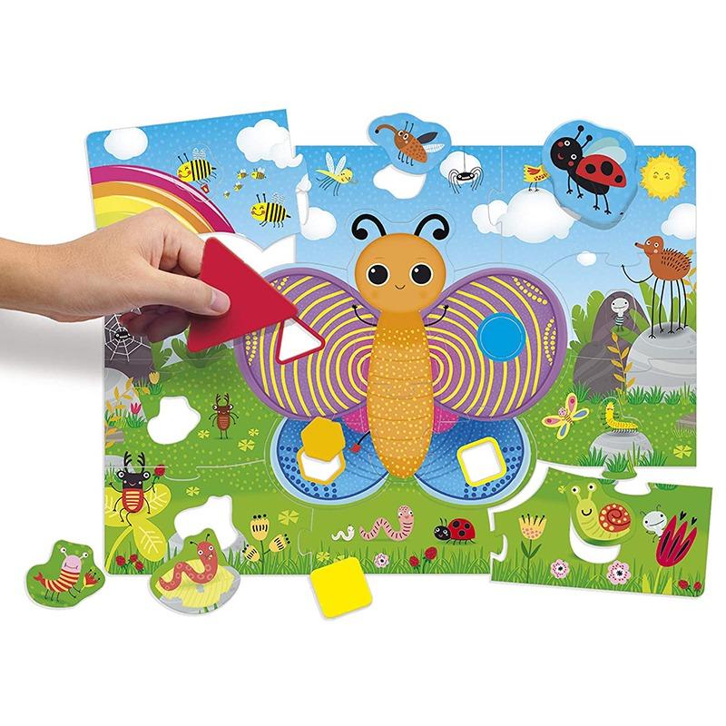 Lisciani Carotina Baby Plus Butterfly Forms And Color