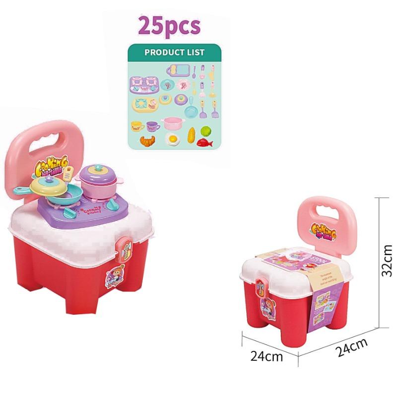 Storage Chair With Cooking Set