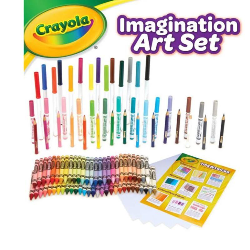 كرايولا - مجموعة فنون الخيال 115 قطعة