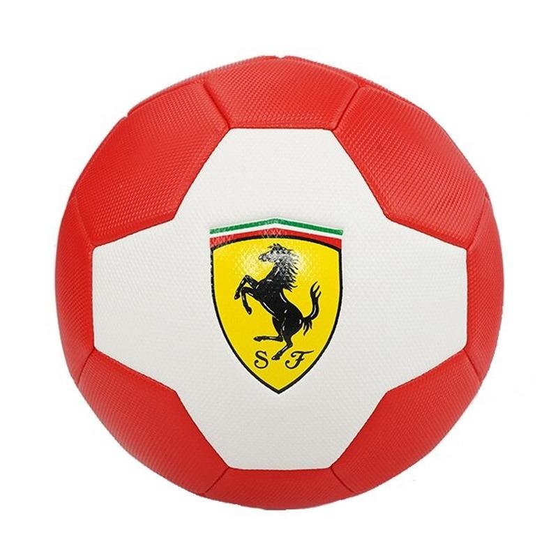 ميسوكا - كرة قدم فيراري مقاس 5 - أحمر وأبيض