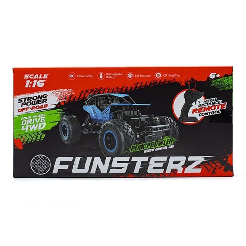 Funsterz - Die Cast Climbing Car Rechargeable 6 color Mix