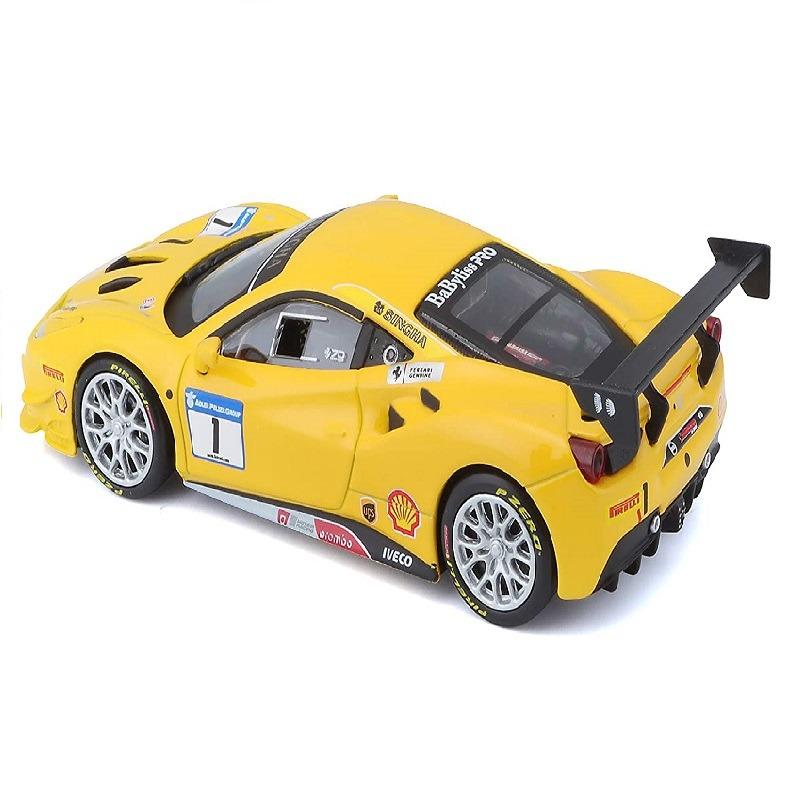 Bburago Ferrari 488 Challenge - Yellow