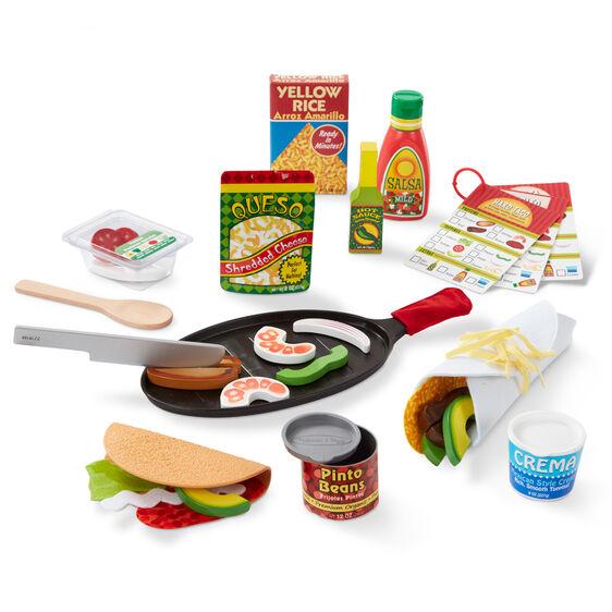 Melissa And Doug Fill And Fold Taco And Tortilla Set