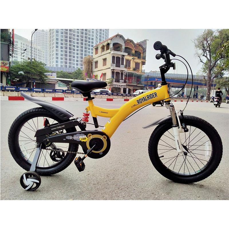 رويال بيبي - فلاينغ بير دراجة 18 انش - اصفر
