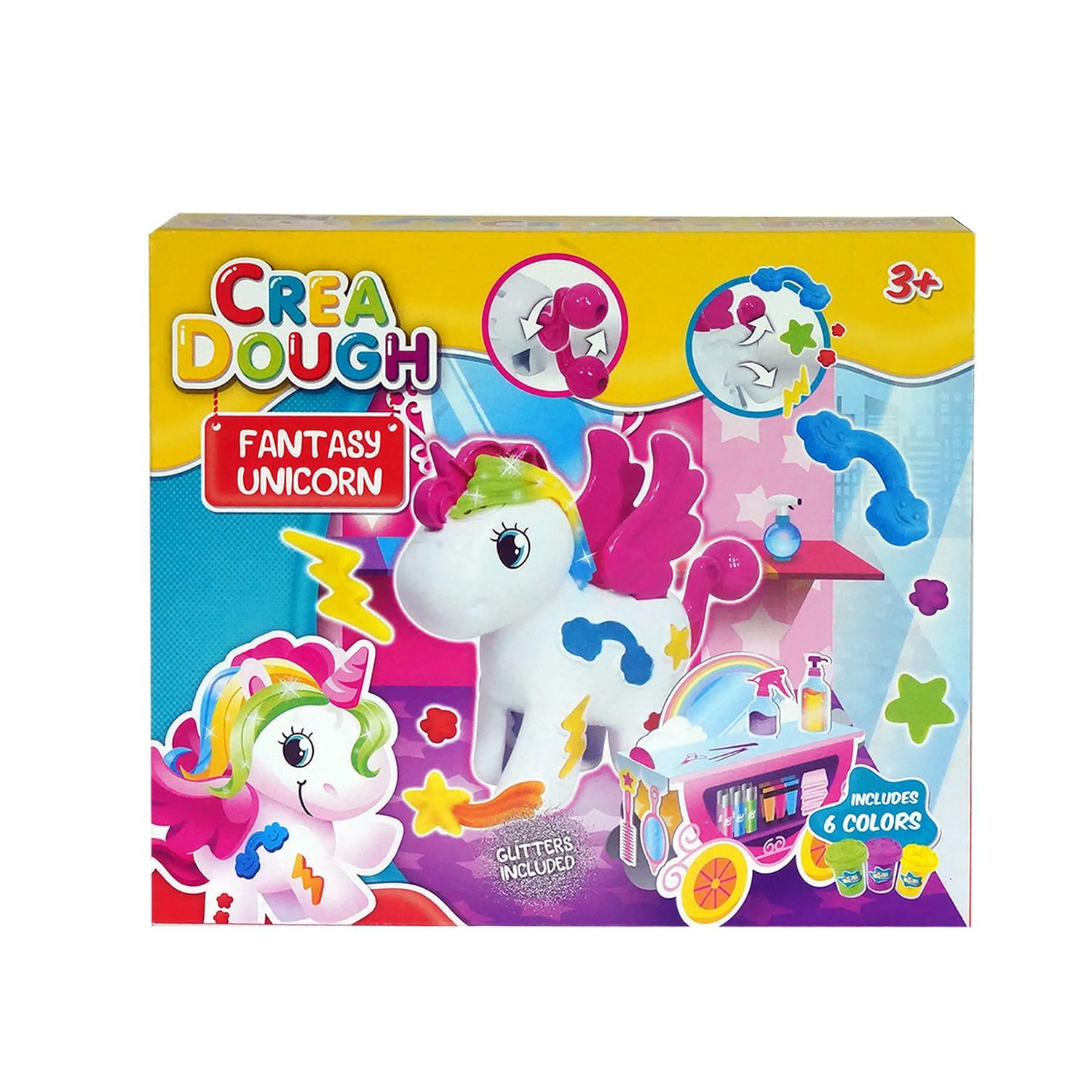 مجموعة تشكيل اليونيكورن السحري بالصلصال