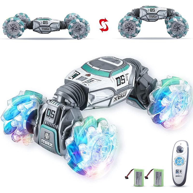 سيارة باوركسترا ستانت بجهاز تحكم عن بعد - لون ازرق