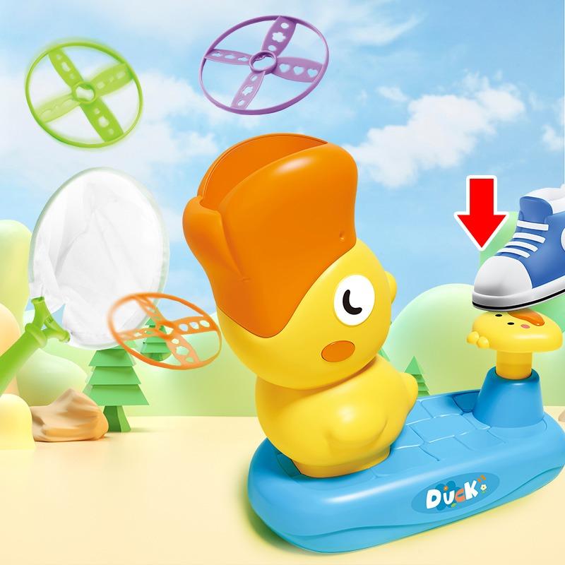 Flying Disc Launcher Toy - Duck