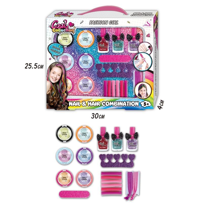 Cool Collection Nail And Hair Combination
