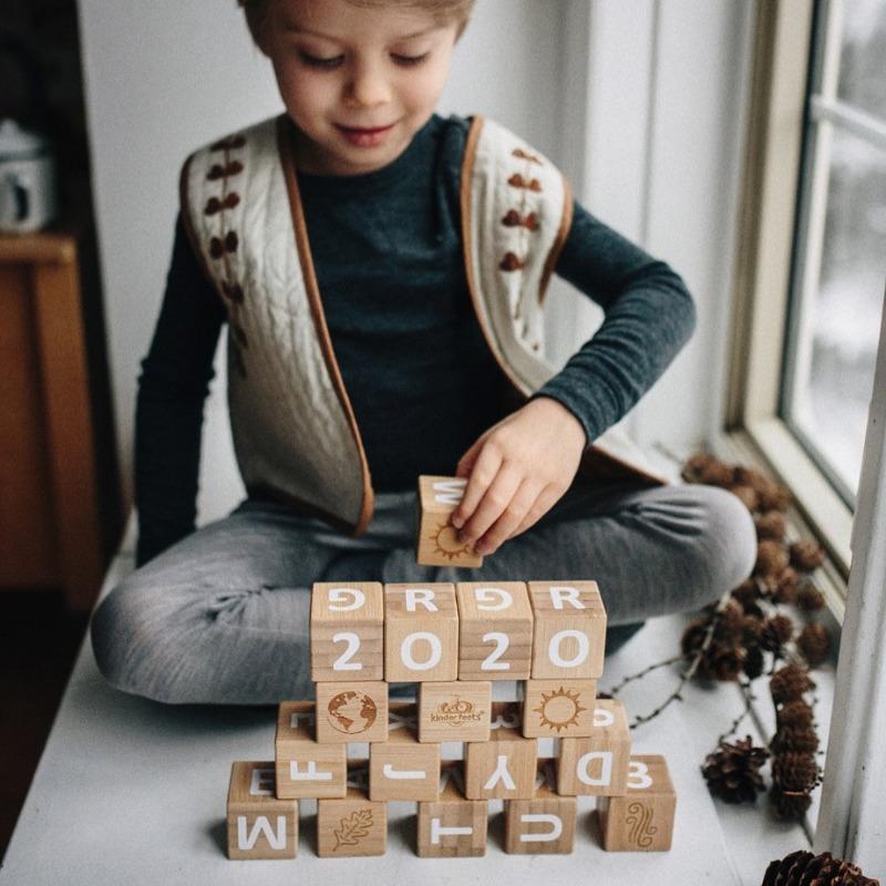 Kinderfeets ABC Bamboo Blocks