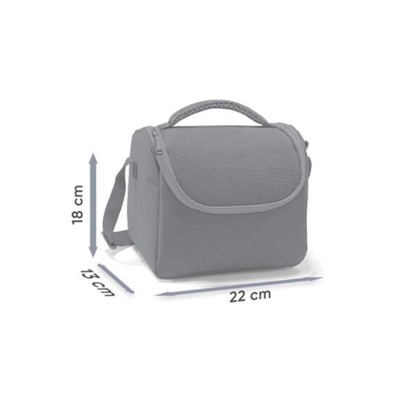 Coral High Kids Black Drone Patterned Thermo Lunch Box