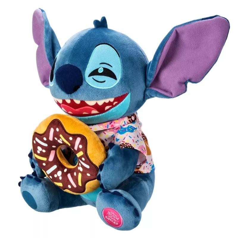 Disney Stitch Attacks Snacks Doughnut Medium Soft Toy