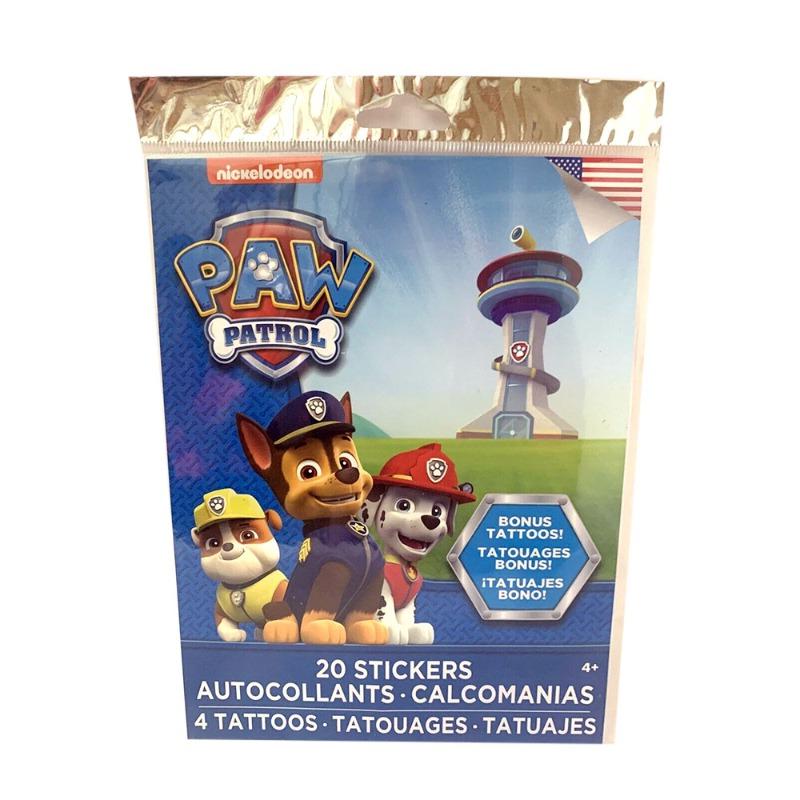 Paw Patrol Tattoos And Stickers
