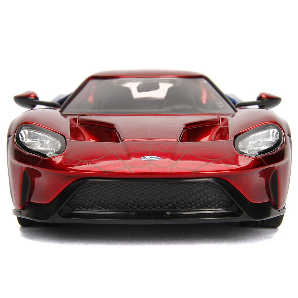 Marvel Avengers Ford GT 2017 With Spiderman Figure