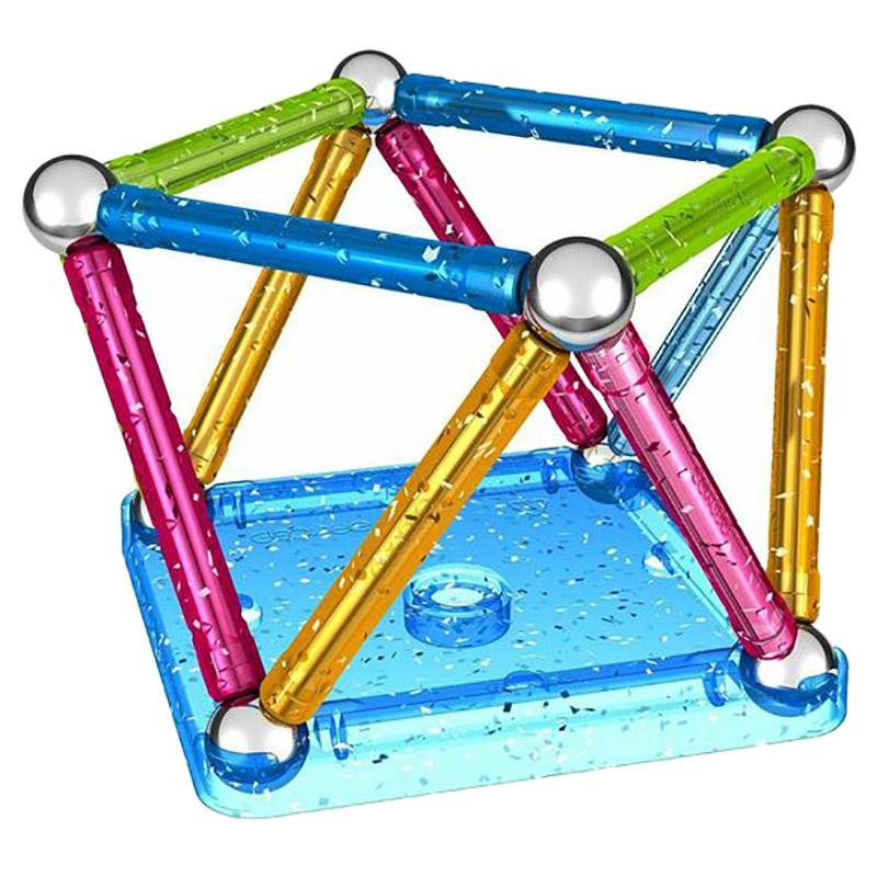 Geomag Glitter Magnetic Construction Set - 30 Pcs