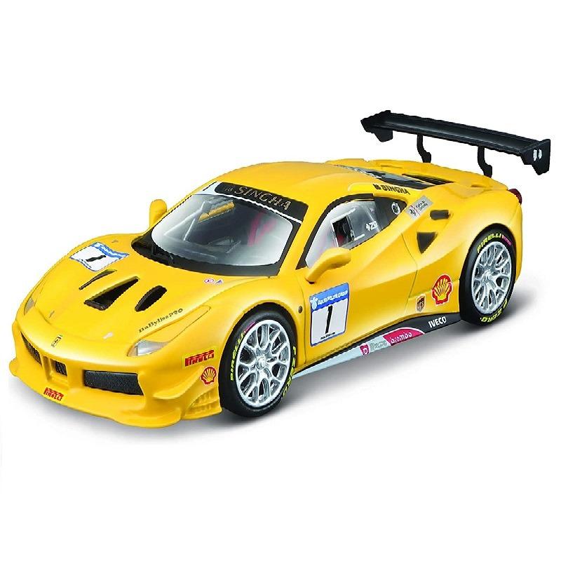 Bburago Ferrari 488 Challenge - Yellow