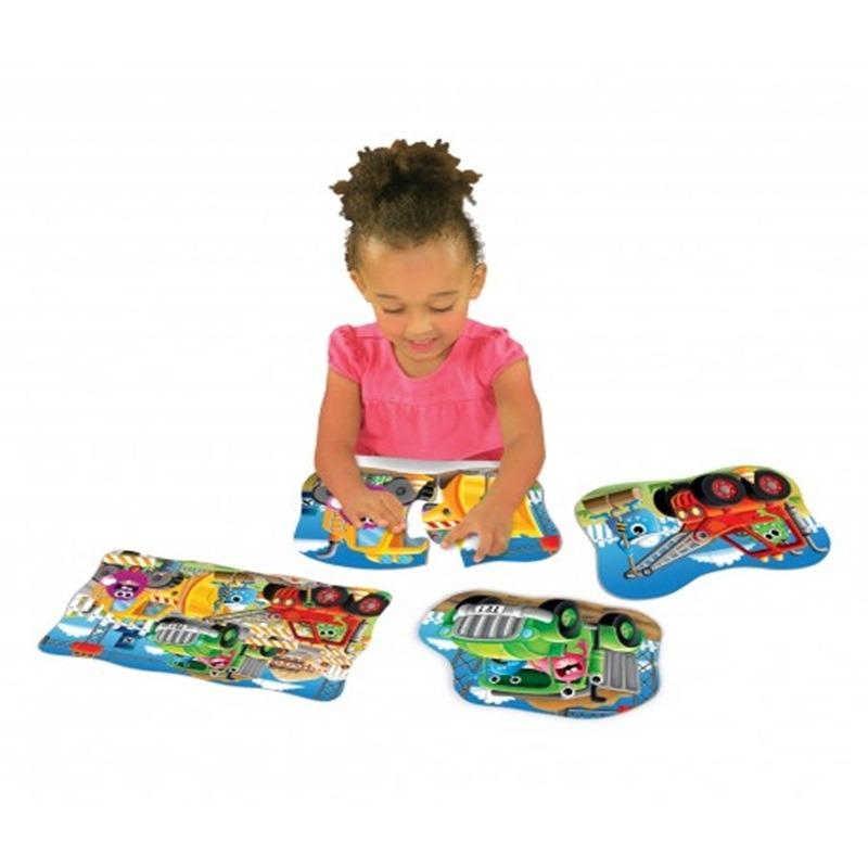 My First Puzzle Sets 4 In A Box Monster Truck