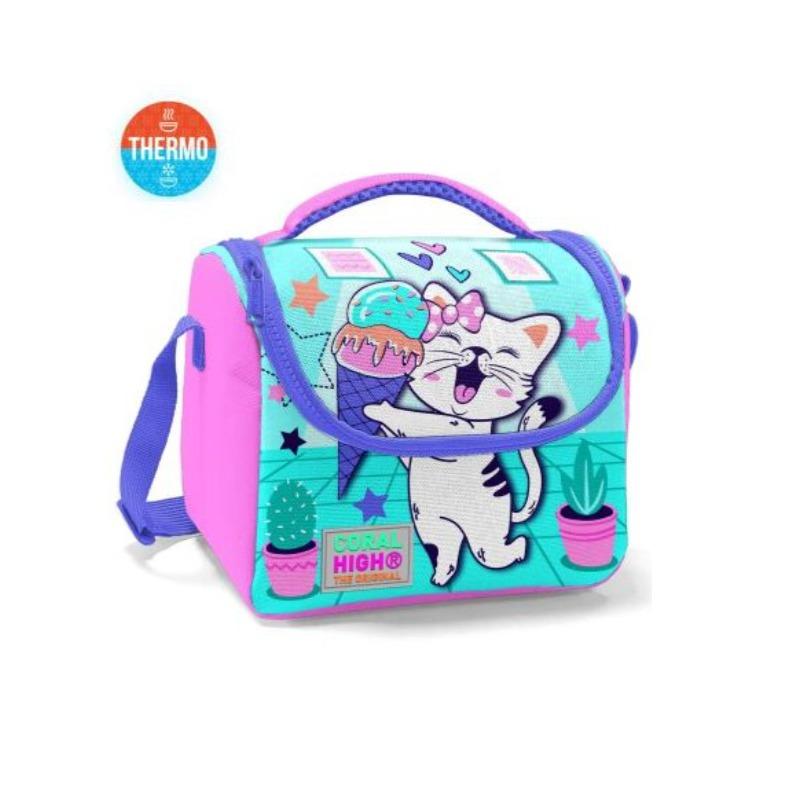 حقيبة طعام حرارية للأطفال – تصميم ملون وعازل للحرارة