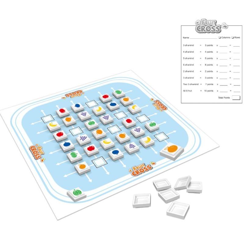 حزمة حقيبة العناية بالحيوانات الاليفة 26 قطعة + لعبة كروس بتصميم الفاكهة