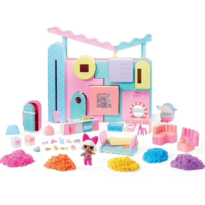 L.O.L. Surprise Squish Sand Magic House With Tot