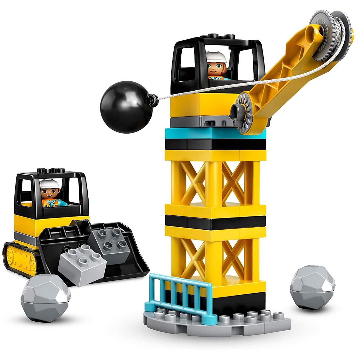 LEGO Duplo Construction Wrecking Ball Demolition
