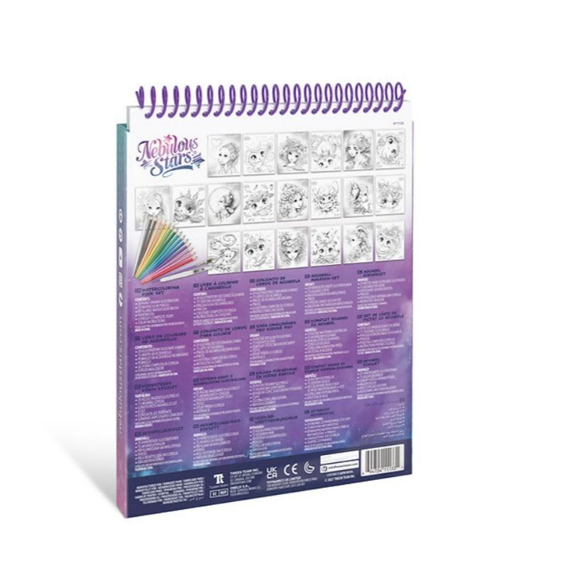 Nebulous Stars - Watercoloring Book Set